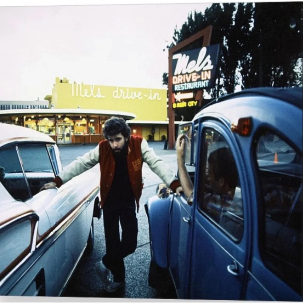 RARE American Graffiti-1973-GEORGE LUCAS Photo Unisex Shirt - BRAND NEW - Picture 2 of 13